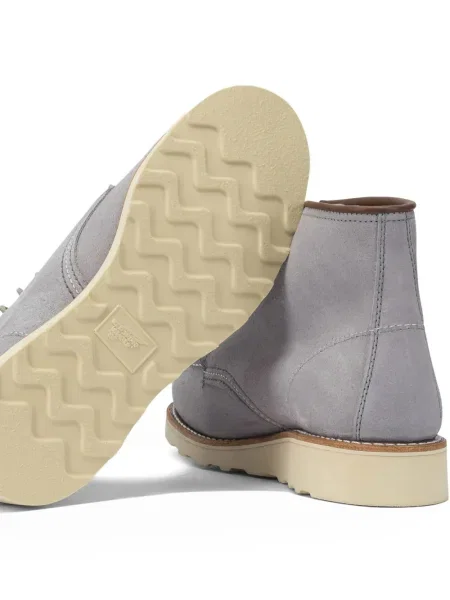 Велурени боти Red Wing Shoes с връзки сиво