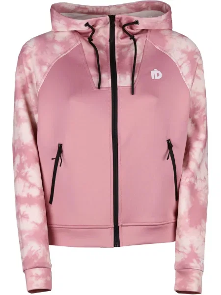 Bluza Fundango Draug z kapturem różowa