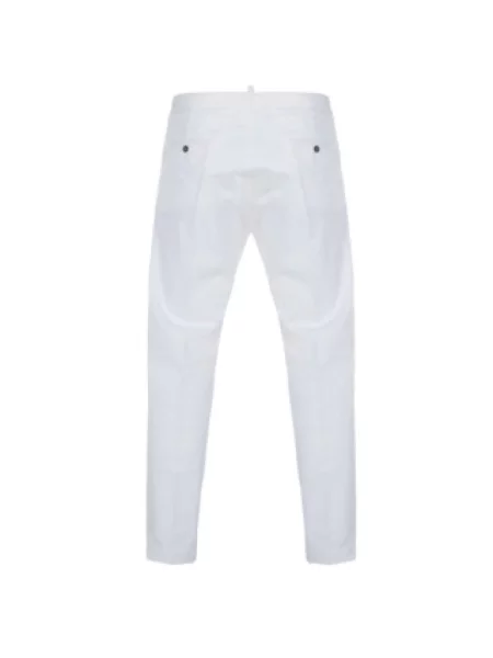 Spodnie Dsquared2 białe