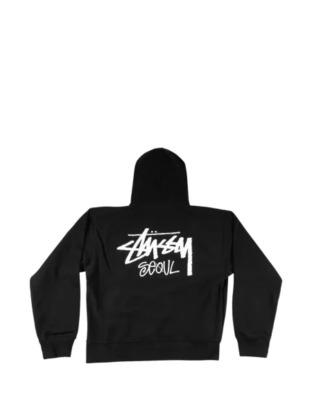 Hanorac cu glugă Stüssy negru