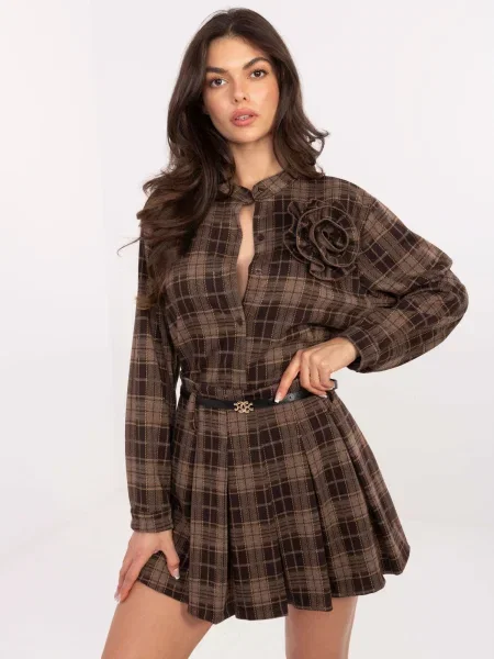 Fustă Moda Italy maro