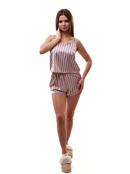 Піжама STREAM шовк сірий