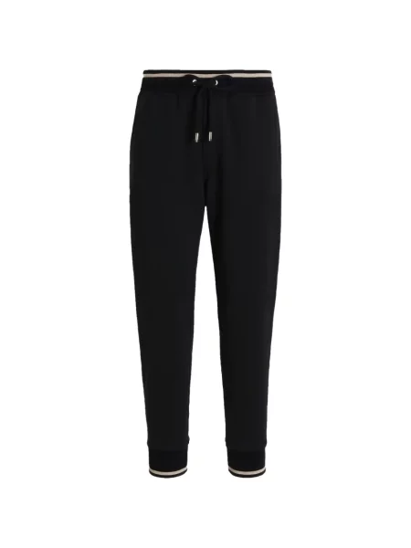 Pantaloni de jogging Dolce & Gabbana cu broderie alergare albastru