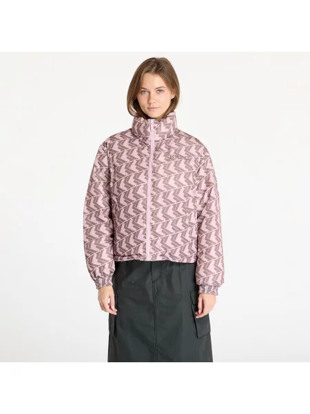 Яке Karl Kani OG Reversible Puffer Jacket Rose/ Taupe XS розово