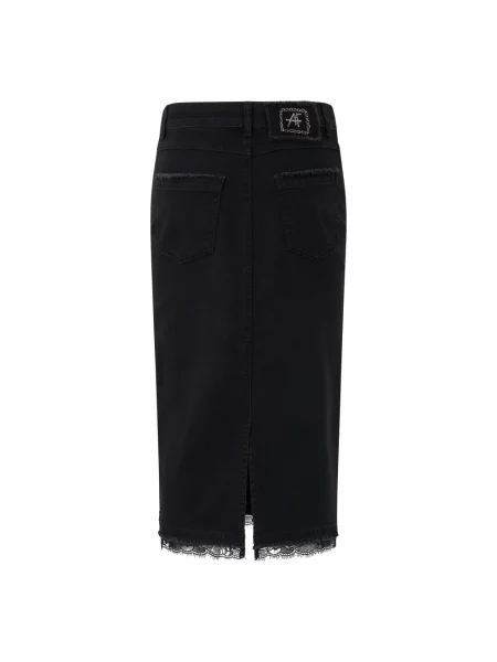 Spódnica jeansowa Alberta Ferretti czarna