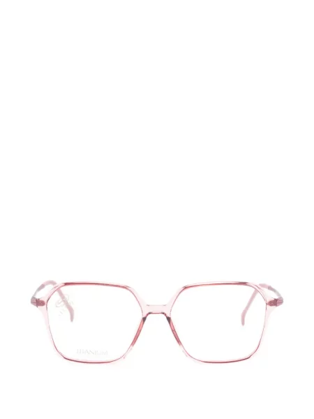Ochelari de soare Stepper Eyewear cu imprimeu geometric roz