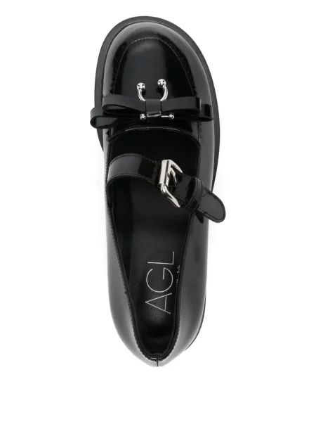 Pantofi loafer Agl din piele negru
