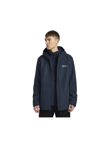 Geacă Jack Wolfskin albastru