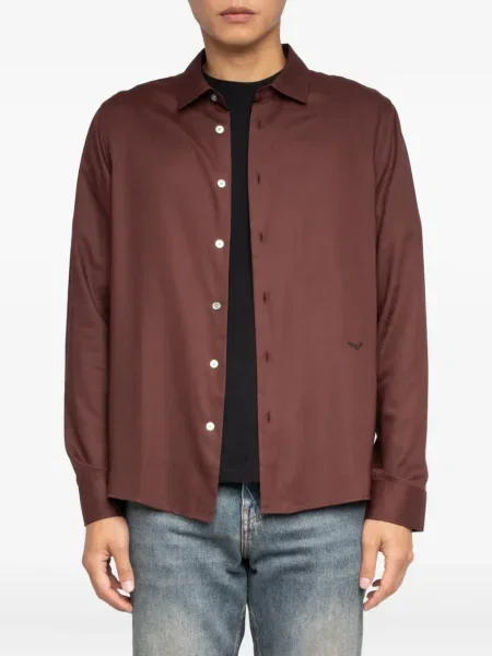 Cămașă Zadig&voltaire cu broderie lungă