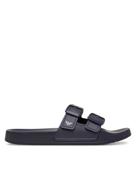 Шльопанці Emporio Armani cиній