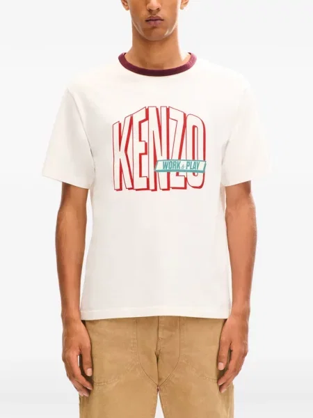 Tricou Kenzo business alb