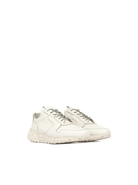 Sneakersy Buttero skórzane białe
