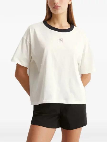Pijamale Marc O'polo cu imagine alb