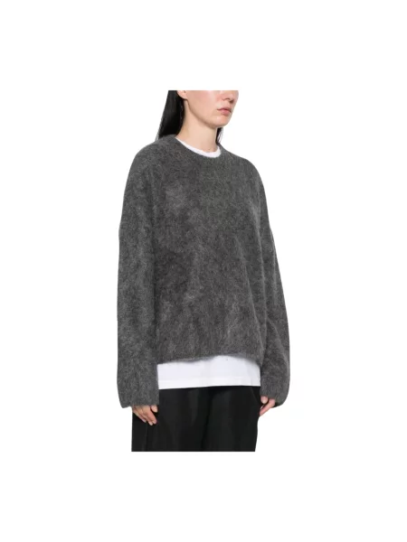 Sweter Soft Goat z kaszmiru szary
