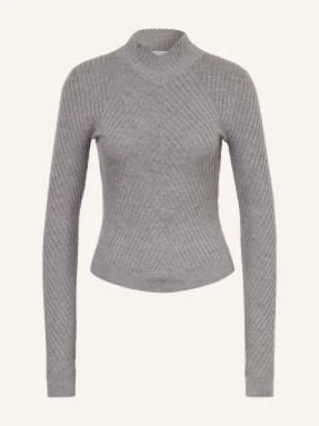 Victoria Beckham Svetry Z Merino Vlny šedá