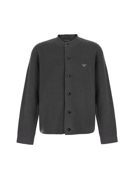 Kardigan Emporio Armani szary