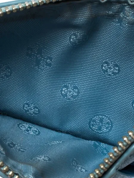 Portofel Tory Burch din piele albastru