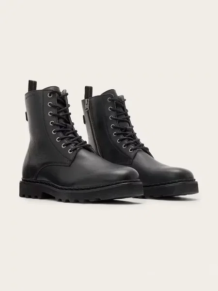 Botine Allsaints din piele negru