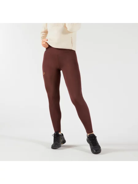Legginsy tenisowe Dry Hip Ball brązowe