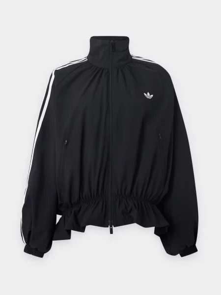 ADIDAS ORIGINALS Přechodná bunda černá bílá