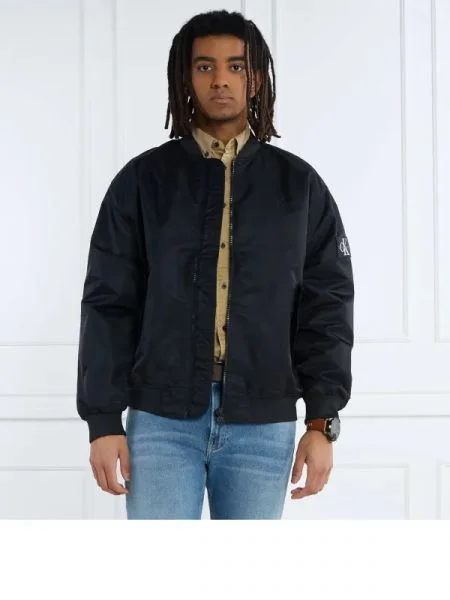 CALVIN KLEIN JEANS Geacă bomber negru
