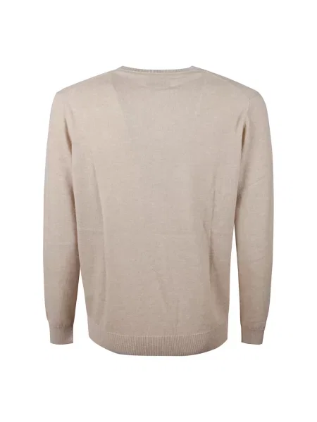 Dzianinowy sweter Mc2 Saint Barth beżowy