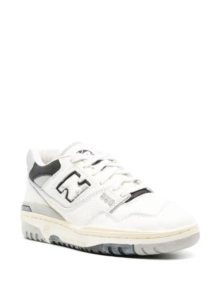 Sneakersy New Balance 550 zamszowe niebieskie
