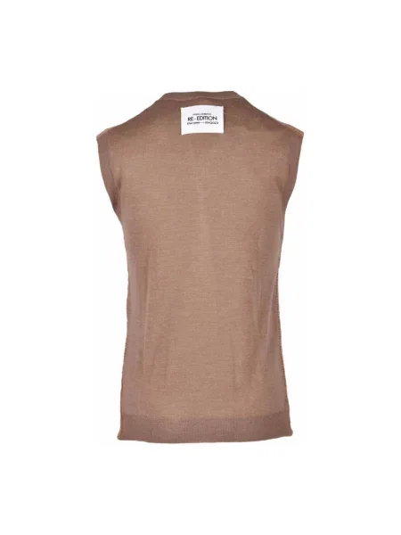 Sweter Dolce And Gabbana wełniany brązowy
