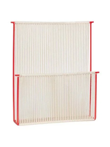 Závěsná police Hübsch String Wall Magazine Holder