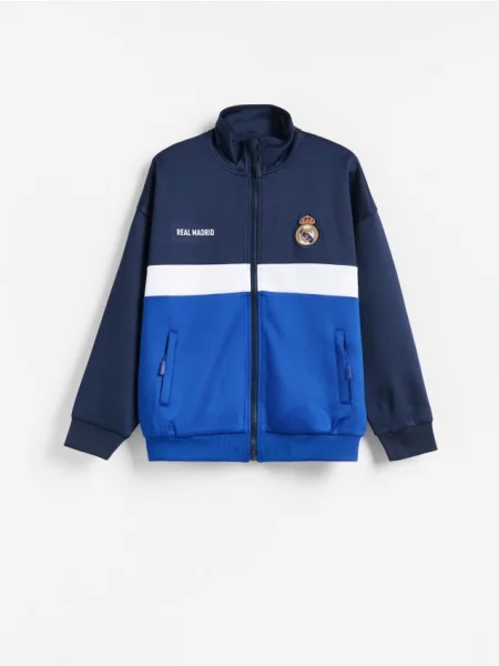 Reserved Mikina Real Madrid oceľovo modrá