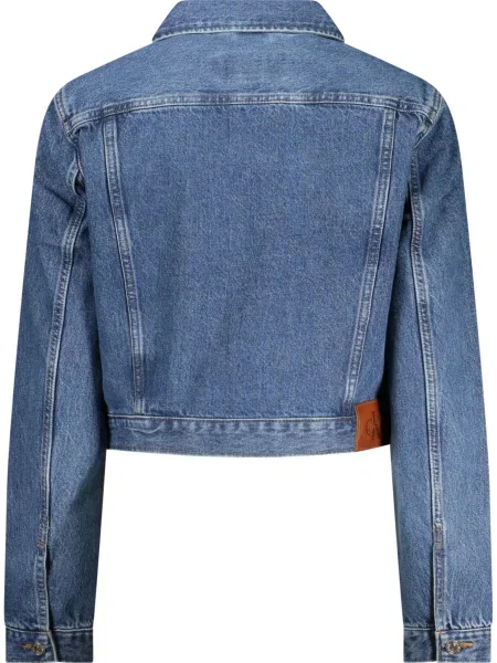 Calvin Klein Jeans Prechodná bunda modrá