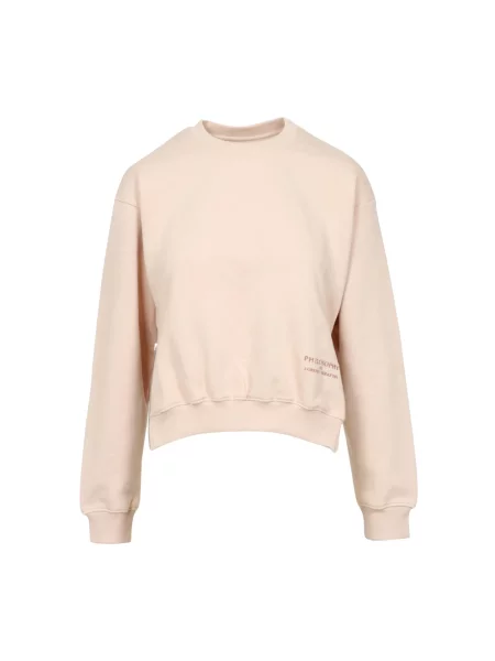 Bluza Philosophy Di Lorenzo Serafini z logo beżowa
