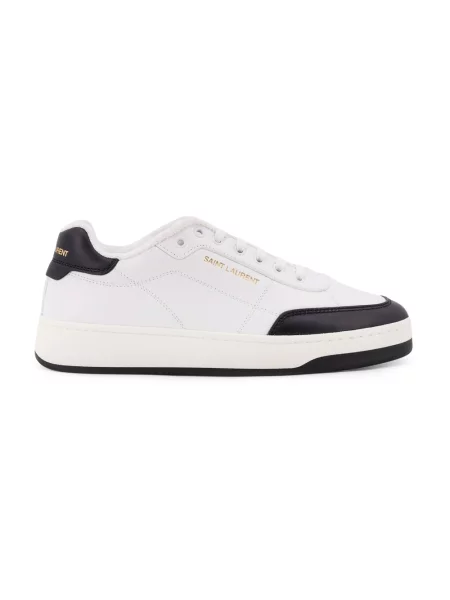 Sneakersy Saint Laurent z nadrukiem białe