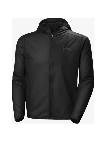 Kurtka z kapturem Helly Hansen Trail Windbreaker S czarna