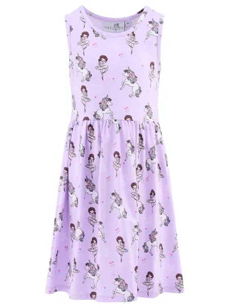 Happy girls Rochie pin / mov liliachiu verde