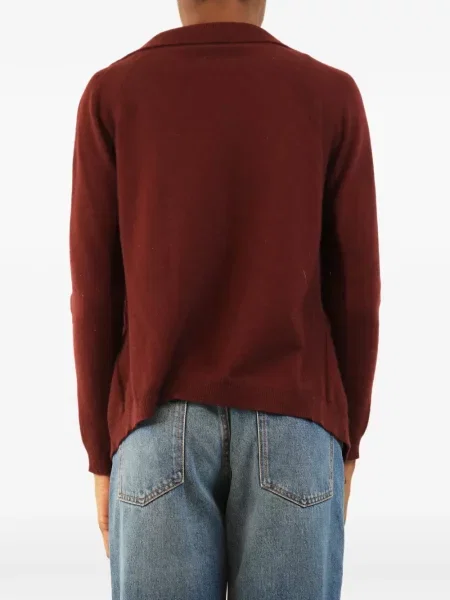 Cardigan Max Mara de lână roșu