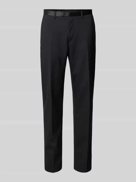 Spodnie do garnituru o kroju slim fit z z tyłu Mcneal czarne