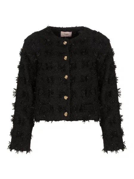 Kurtka Freebird tweedowa czarna