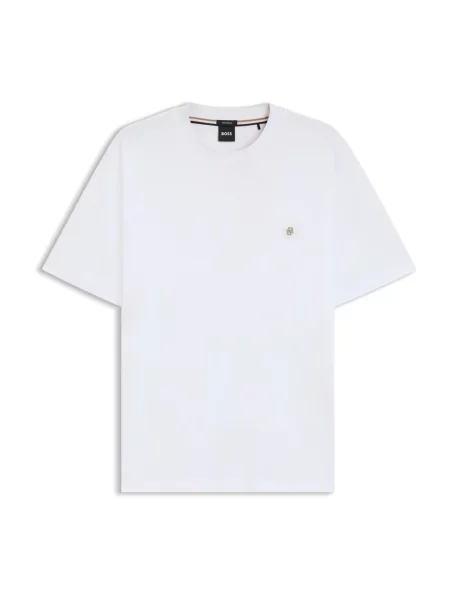 Boss T-Shirt Taut weiss biała