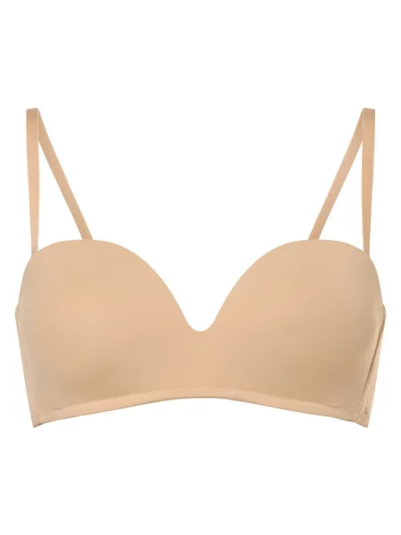 SKINY Biustonosz Usztywniany Bez drutów Wielofunkcyjne ramiączka Kobiety jednolity beżowy