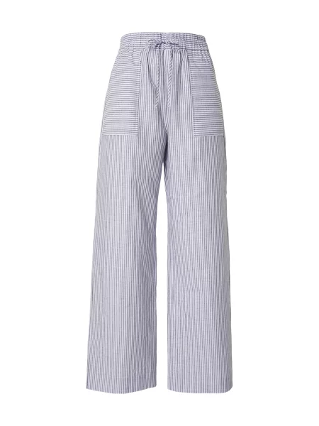 MM by Max Mara Pantaloni FAUNA maro alb
