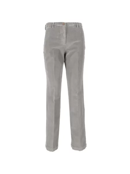 Pantaloni Briglia 1949 de catifea cord gri