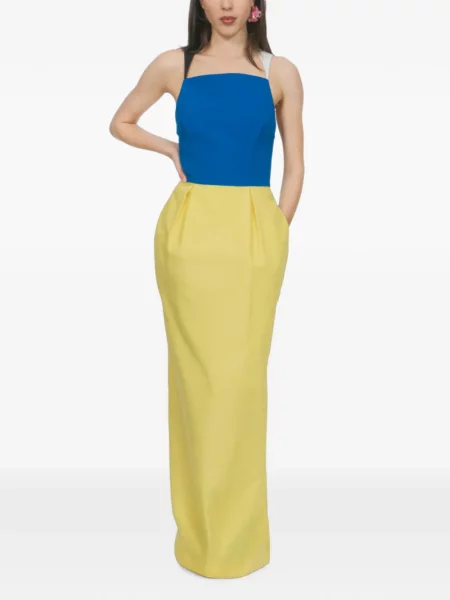 Rochie maxi Rosie Assoulin galben