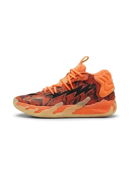 Buty do koszykówki Halloween pomarańczowe
