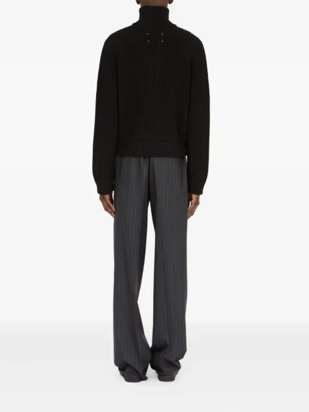 Cardigan Maison Margiela de lână negru
