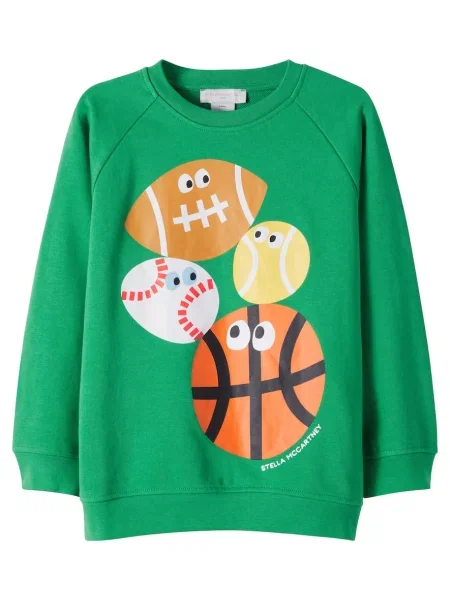 Gyerek fleece melegítő felső Stella Mccartney