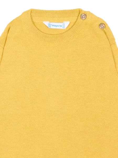 Sweter dziecięcy Mayoral żółty