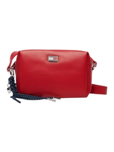 Geanta crossbody Tommy Jeans roșu