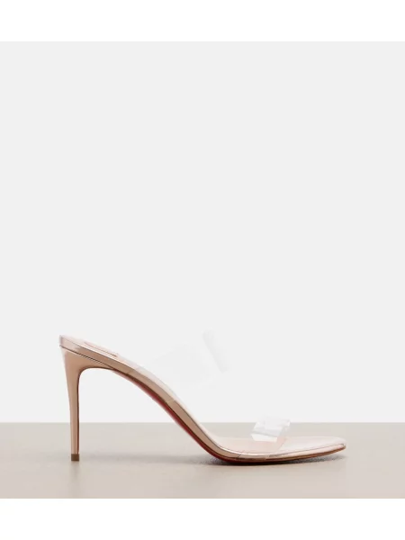 Papuci tip mules Christian Louboutin din piele