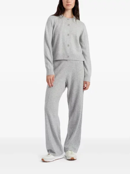 Cardigan Chinti & Parker cu decolteu rotund gri